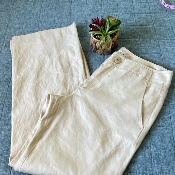 CABI Everly 813R Linen Blend Pants | 10 - Picture 3 of 10